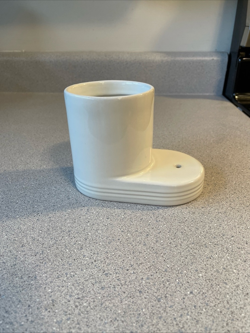Nora Fleming Cream Ceramic holder multi use